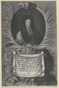 Johann Brandis (afdrukken) door Artist Unknown