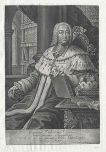 Johann Friedrich Carl graaf Ostein door Artist Unknown