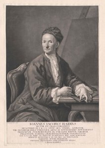 Johann Jakob Haid door Artist Unknown