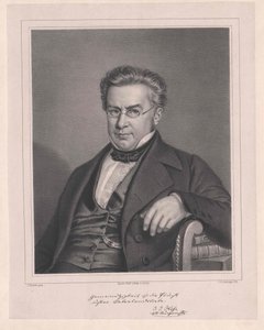 Johann Jakob Hess door Artist Unknown