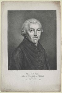 Johann Jakob Schaeffer door Artist Unknown