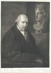Johann Melchior edelman van Birkenstock door Artist Unknown