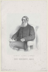 Johann Nepomuk graaf Szechenyi van Sarvar-Felsoevidek door Artist Unknown