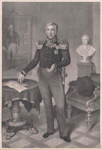 Johann Wilhelm von Wiebel door Artist Unknown