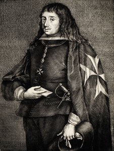 Juan Jose de Austria (1629-1679). Spaanse Infante (Prins), zoon van koning Filips IV en de theateractrice Maria Calderona. Gravure. door Artist Unknown