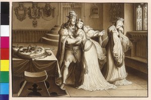 Koning Ottokar II verstoot echtgenote Margaretha en trouwt met Cunigunde