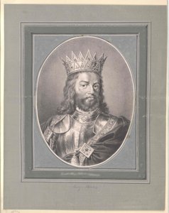 Koning Rudolf I van Habsburg door Artist Unknown