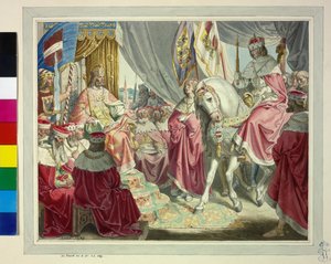 Koning Rudolf I von Habsburg