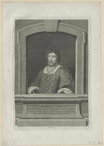 Koning van Denemarken Christian II door Artist Unknown