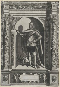 Koning van Denemarken Frederik II door Artist Unknown