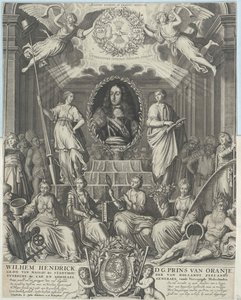 Koning van Engeland Willem III door Artist Unknown