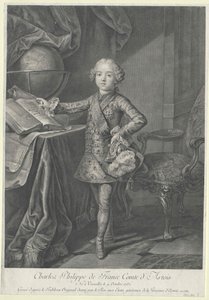 Koning van Frankrijk Charles X. door Artist Unknown