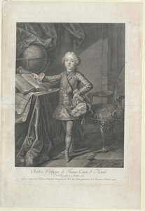 Koning van Frankrijk Charles X. door Artist Unknown