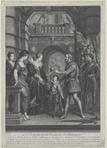 Koning van Frankrijk Hendrik IV door Artist Unknown