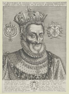 Koning van Frankrijk Hendrik IV door Artist Unknown