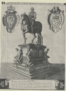 Koning van Frankrijk Hendrik IV door Artist Unknown