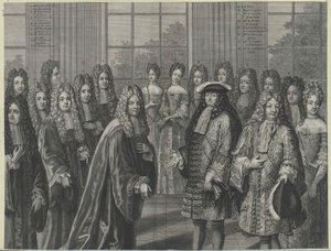 Koning van Frankrijk Lodewijk XIV door Artist Unknown