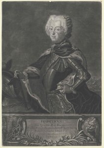 Koning van Pruisen Frederik II door Artist Unknown
