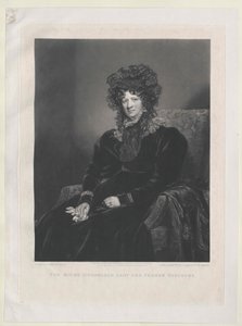 Lady Anne Leveson-Gower door Artist Unknown