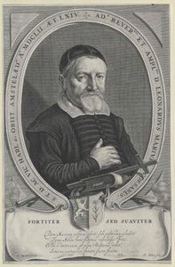 Leonhard Marius (druk) door Artist Unknown