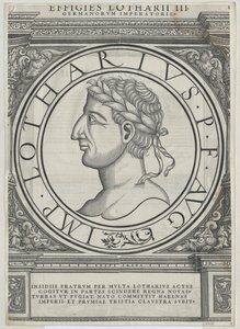 Lotharius I door Artist Unknown