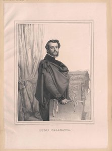 Luigi Calamatta door Artist Unknown