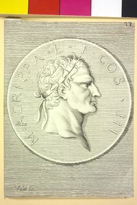 Marcus Vipsanius Agrippa door Artist Unknown