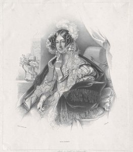 Maria Rosa gravin Kinsky von Wchinitz en Tettau door Artist Unknown