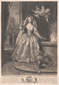 Marie Francoise Perdrigeon door Artist Unknown