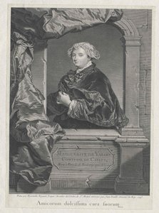 Marthe-Marguerite Le Valois de Villette de Murcay door Artist Unknown