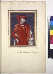 Miniatuur, :, Filips III . de goede door Artist Unknown