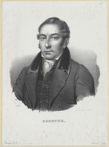 Pierre Antoine Berryer (afdruk) door Artist Unknown