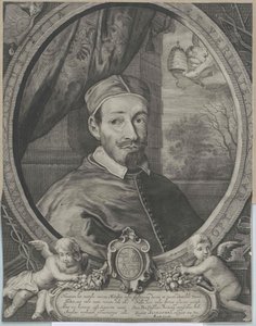 Paus Alexander VII door Artist Unknown