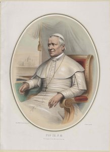 Paus Pius IX door Artist Unknown