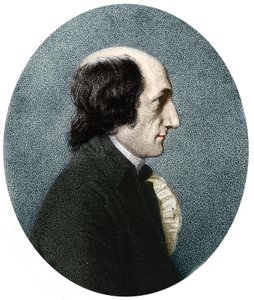 Portret van Charles Stanhope. Engelse uitvinder.