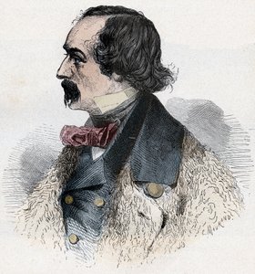 Portret van ELISHA KENT KANE Amerikaanse poolreiziger door Artist Unknown