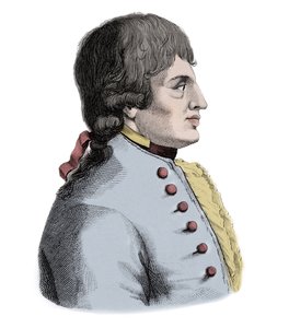 Portret van Giovanni Battista Pergolesi, Italiaans componist.