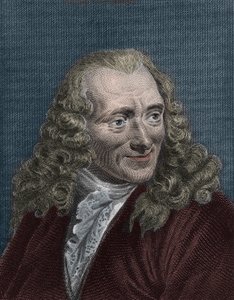 Portret van Voltaire