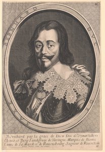 Prins van Huis van Saksen-Weimar Bernard door Artist Unknown