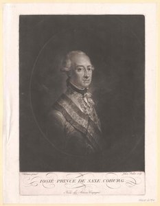 Prins van Saksen Coburg-Saalfeld Frederik Josiah door Artist Unknown