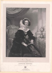Prinses van Beieren (1792-1873) Caroline door Artist Unknown
