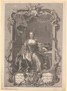 Prinses van Beieren Maria Josefa door Artist Unknown
