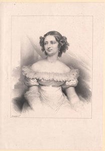 Prinses van Holstein-Sonderburg-Augustenburg Caroline door Artist Unknown
