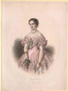 Prinses van Saksen Margaret door Artist Unknown