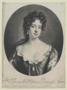 Koningin van Engeland Anne door Artist Unknown
