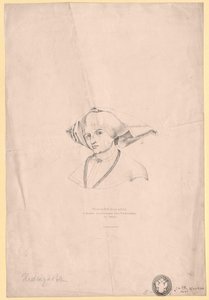 Koningin van Polen Jadwiga door Artist Unknown
