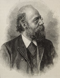 RICKERT, Heinrich (1863-1936). Duitse filosoof, een van de leidende Neo-Kantianen. Gravure door Artist Unknown