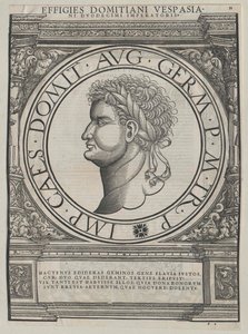 Romeinse keizer Domitianus door Artist Unknown