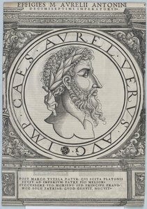 Romeinse keizer Marcus Aurelius door Artist Unknown