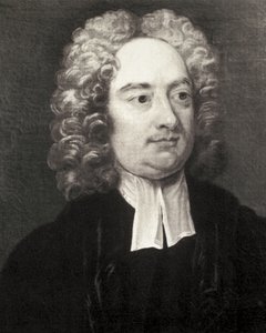 Jonathan Swift, Ierse geestelijke en satirische schrijver. Portret als deken van de St. Patrick